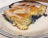 A picture of step 2 of Blueberry Coffee Cake with Vanilla Glaze-less than 2 carbs.