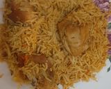 عکس مرحله 5 از دستور پلو بریانی مرغ