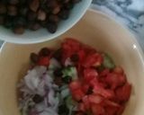 A picture of step 2 of Chickpeas salad.