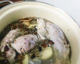 Hình bước làm 1 của món Bắp bò ngâm mắm