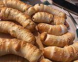 Virsli tésztában sütve 🌭 recept fázis 4 fotója