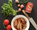 A picture of step 10 of Tinned Pilchard Fish "Rougaille".