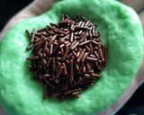 Foto langkah ke 8 dari resep Bakpao Pandan Cokelat.