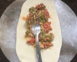 A picture of step 3 of Fish Shaped Parathas.