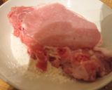 A picture of step 2 of Breaded pork chop, shrimp and mushrooms.