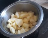 Villámgyors francia almatorta-Clafoutis recept fázis 1 fotója