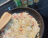 Foto del paso 2 de la receta: Empanada de espinacas, requesón y pavo 🍴🥟