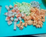 Foto langkah ke 1 dari resep Sup jagung (menu diet).