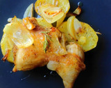 Foto del paso 6 de la receta: Pollo al horno con patatas panadera y cebolla