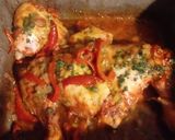 Foto del paso 3 de la receta: Pollo rojo con papas al horno
