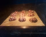 Foto del paso 4 de la receta: Galletas red velvet craqueladas