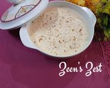A picture of step 3 of Basundi.