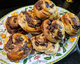 Foto del paso 8 de la receta: Caracolas de chocolate en panificadora y horno