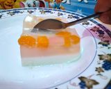 Foto langkah ke 7 dari resep Puding Cocktails Ulang Tahun.