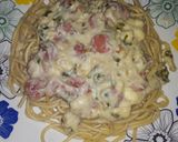 Foto del paso 2 de la receta: Espagueti A la Salsa Blanca