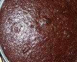 A picture of step 8 of Eggless Chocolate  Cake.