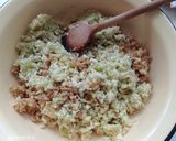 Padlizsán + cukkíni pite fokhagymás mártással, halogén sütőben- fogyis recept fázis 2 fotója