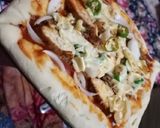A picture of step 20 of Chicken tikka pizza (without oven bake in pateela).