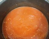 A picture of step 4 of Macaroni Pasta in Red Sauce.