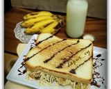 Foto langkah ke 6 dari resep Roti bakar pisang.