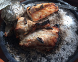 Foto del paso 9 de la receta: Corvina negra a la sal en estufa a leña