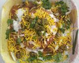 A picture of step 11 of Poha pyaz ki kachori chat.