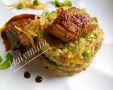 A picture of step 5 of Short grain fried rice.