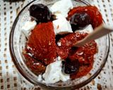Pas rețetă Aperitiv cu roșii uscate, măsline și brânză de oi 1 fotografie