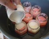 Foto langkah ke 6 dari resep K-Berry Bunhong Myeon Jar (Puding Bihun Strawberry).