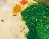 A picture of step 3 of Fenugreek puri.