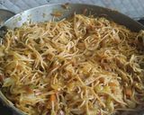 A picture of step 5 of Veg noodles.