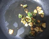 A picture of step 1 of Chicken manchurian.