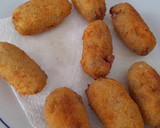Foto del paso 6 de la receta: Croquetas cremosas de setas y lomo curado