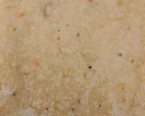 A picture of step 4 of Khoya Chocolate Barfi.