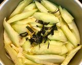 Hình bước làm 4 của món Canh măng dọc mùng (canh cá chay)
