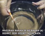 Foto langkah ke 4 dari resep Kue bolu coklat super lembut.