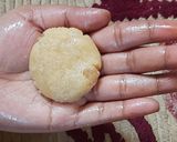A picture of step 5 of Milk peda.
