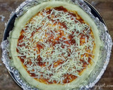 Foto del paso 6 de la receta: Pizza casera con pollo y setas