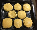 A picture of step 2 of Corn Cakes.