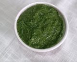 A picture of step 2 of Chicken Breast Roll-Ups with Swiss Chard and Parmesan Cream.