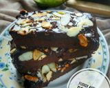 Foto langkah ke 11 dari resep Brownies Alpukat (Fudgy Avocado Brownies) #BrowniesAlpukat.