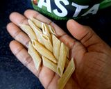 A picture of step 1 of Little millet Red sauce pasta for kids.