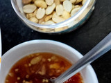 Dưa gang trộn tôm bóc nõn