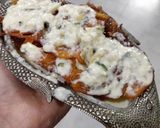 A picture of step 8 of Instant Rabri Jalebi.