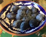 Une image de l'étape 2 de Compote de pommes aux deux prunes et mûres.