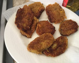 Foto del paso 3 de la receta: Tortitas de plátano macho con amaranto (de una amiga)