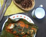 Foto langkah ke 6 dari resep Pepes ikan kembung #pr_masakanbungkusdaun.