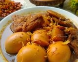 Foto langkah ke 4 dari resep Semur telur, jengkol, tahu dan kentang.