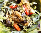 Foto langkah ke 5 dari resep Pepes ayam praktis.