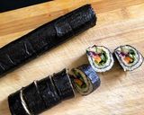 A picture of step 5 of Foxtail Millet Veg. Sushi Rolls - Fusion style.